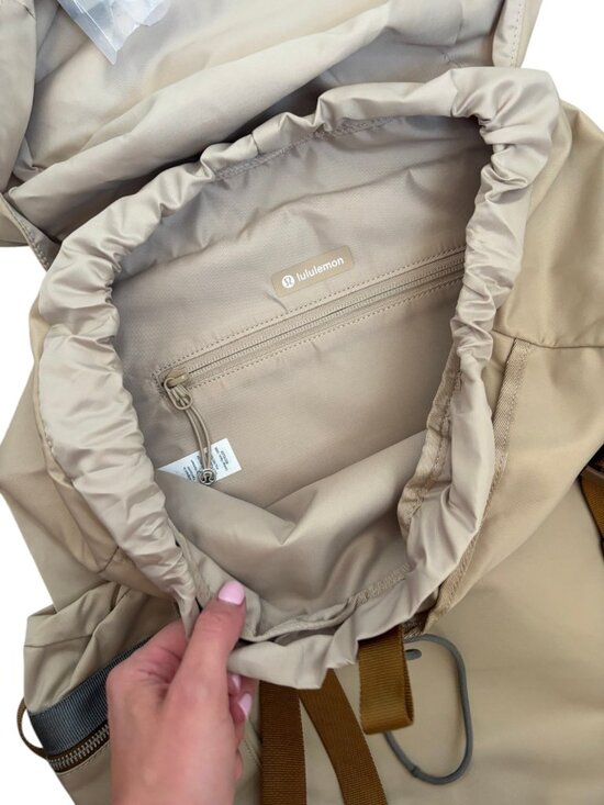 New! Lululemon Wunderlust Backpack 25L Brown Tan Trench main image 4